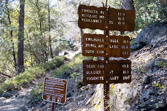Hiking Signs