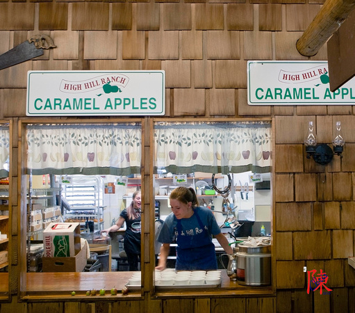 Carmel Apple Window @ High Hill Ranch