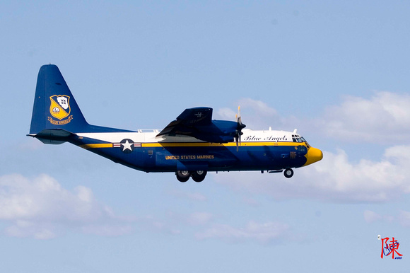 Fat Albert Airlines with Landing Gear Down