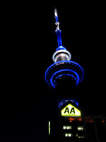 Auckland Skytower @ Night