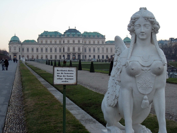 Belvedere Palace - Upper (Österreichische) Building