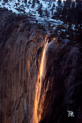 Fire and Ice @ Yosemite Horsetail Falls
