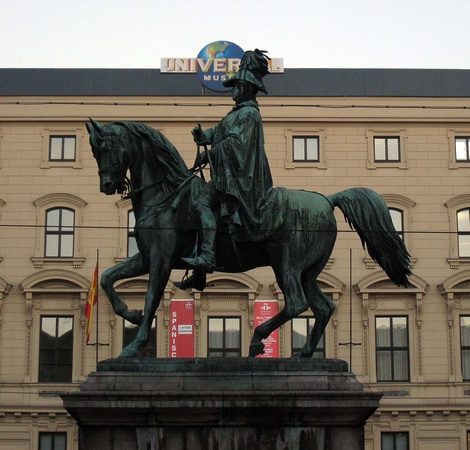Horseman Statue