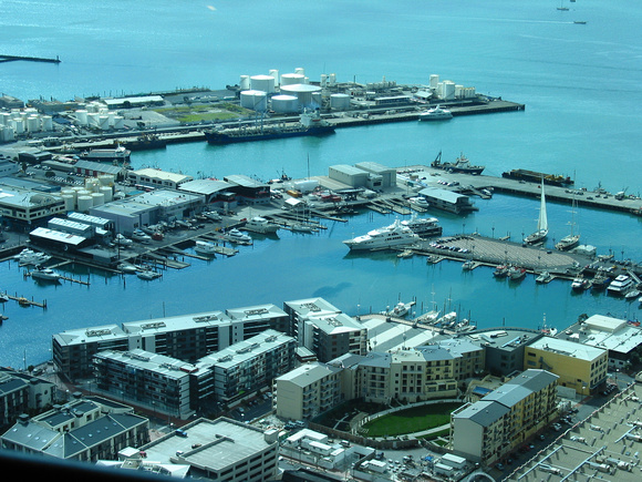 View of the harbor from the Skytower