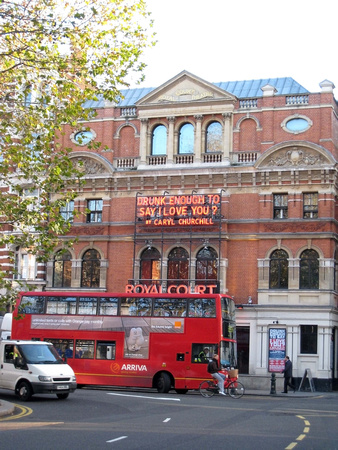 Royal Court Theatre in Sloane Square