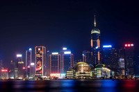 HK XMas Skyline @ Night