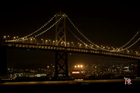 Bay Bridge and AT&T Park @ Night