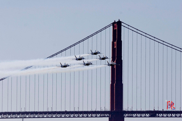 Blue Angels coming from the West