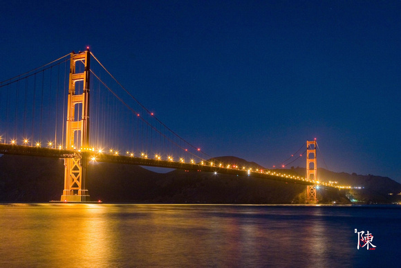 Golden Gate Bridge @ Night