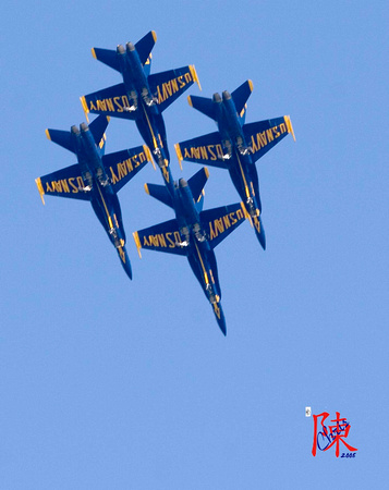 Blue Angels Loop with Landing Gear Out