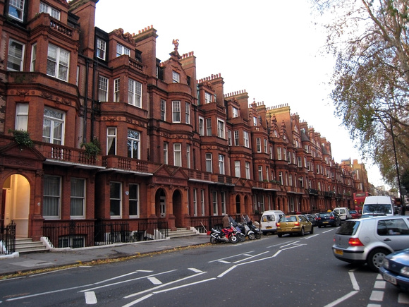 Typical Town Houses by Sloane Square