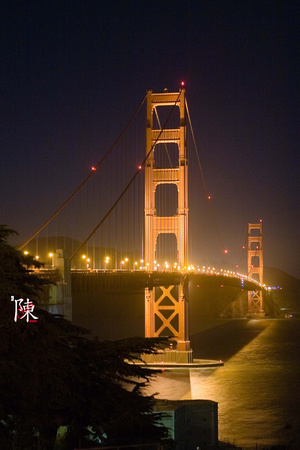 Golden Gate Briidge @ Night