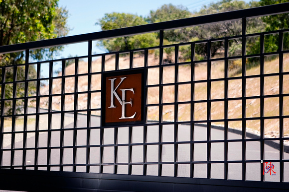 Kenzo Estate Winery Gate @3200 Monticello Napa
