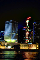 HK Xmas Skyline @  Night